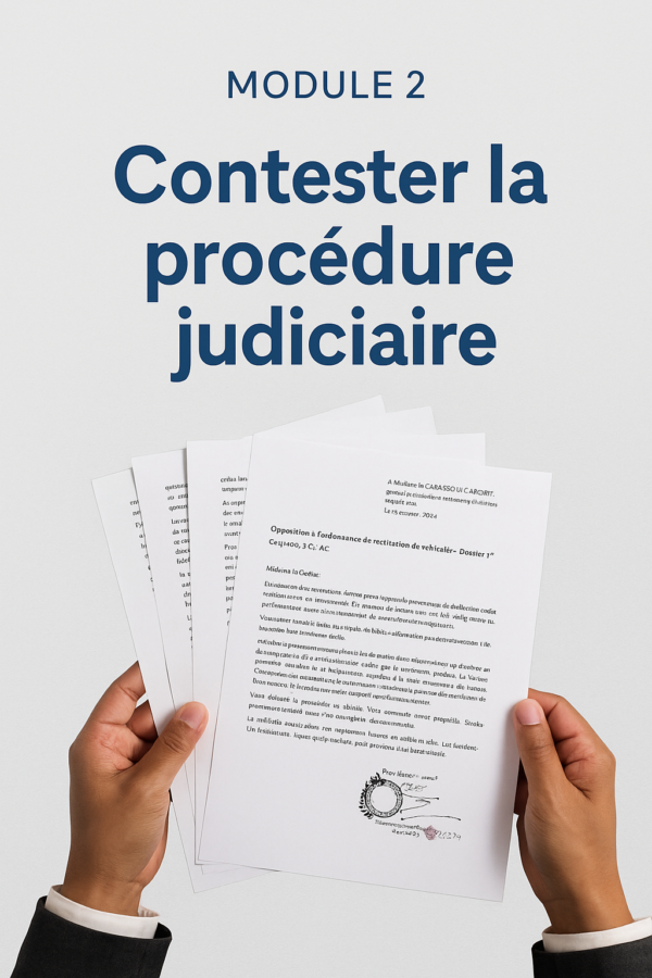 ⚖️MODULE (2) S3.5 – Le Dossier Qui Fait Tomber la Procédure                                       🔐 Niveau : 4 – Affirmation de souveraineté
