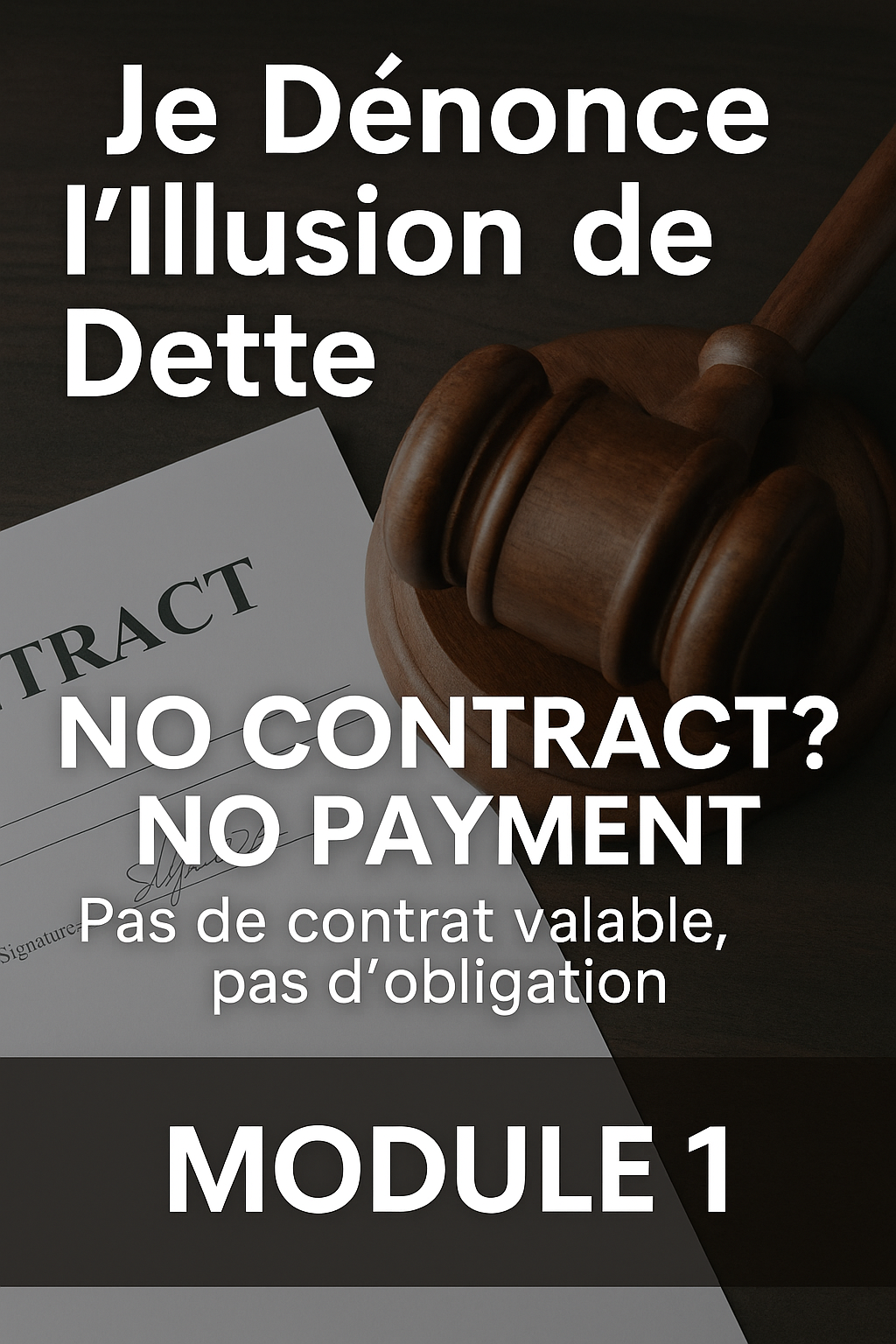 đ§±MODULE (1) S3.4 â Contrat Invalide = Paiement Inutile đ Niveau : 3 â Opposition souveraine