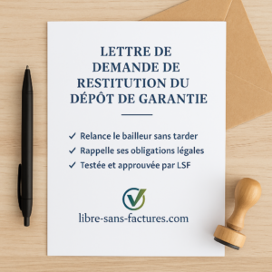 MODULE S1.0 Lettre de Demande de Restitution du Dépôt de Garantie                     🔐 Niveau : 1. – Prévention pacifique